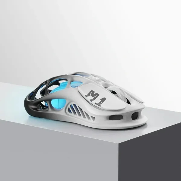Мышь BT/WL/USB-A RGB, Mercury M1 Pro, Gradient Black GravaStar (GRAVASTAR_M1_PRO_GBLK) - Фото 6