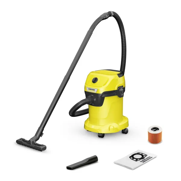 Пылесос профессиональный WD 3 V-17/4/20 1000Вт, 17л Karcher (1.628-130.0)