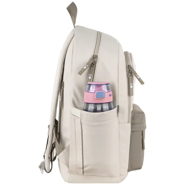 Рюкзак шкільний підлітковий GoPack Education Teens 141L Бежевий, коричневий (GO26-141L-1) - Фото 4