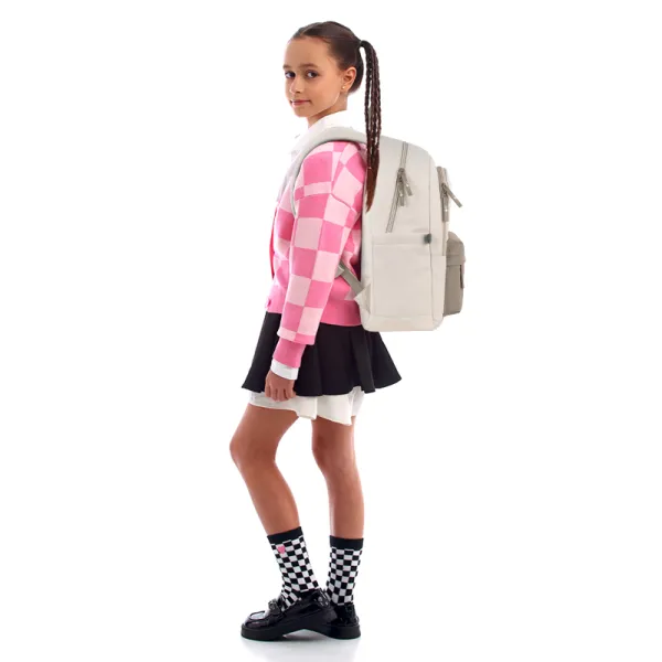 Рюкзак шкільний підлітковий GoPack Education Teens 141L Бежевий, коричневий (GO26-141L-1) - Фото 15
