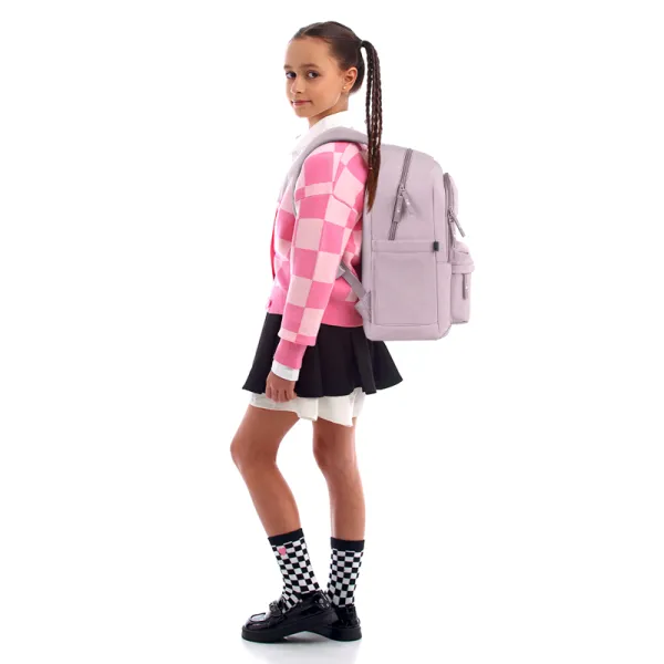 Рюкзак шкільний підлітковий GoPack Education Teens 141L Пудровий рожевий (GO26-141L-2) - Фото 15