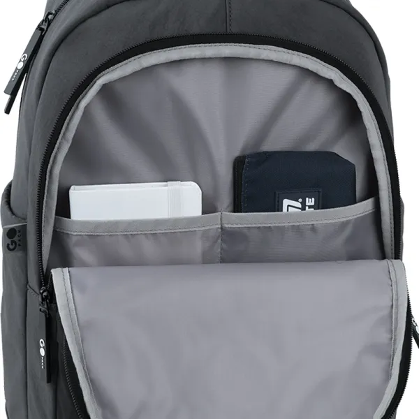 Рюкзак шкільний підлітковий GoPack Education Teens 141L Чорний, сірий (GO26-141L-4) - Фото 9