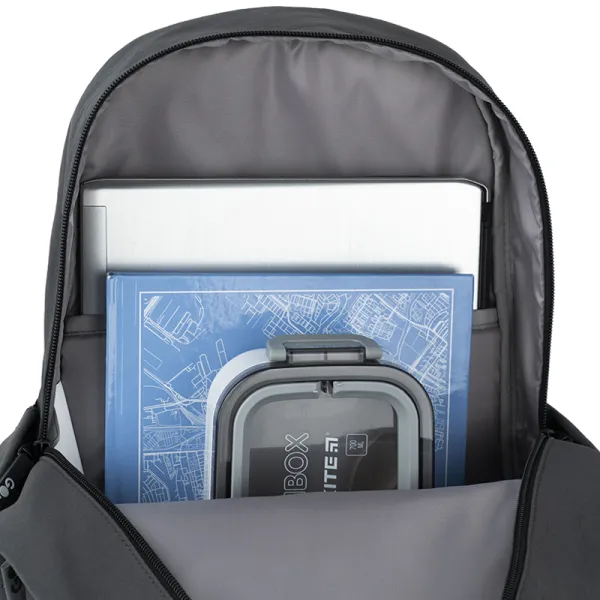 Рюкзак шкільний підлітковий GoPack Education Teens 141L Чорний, сірий (GO26-141L-4) - Фото 10