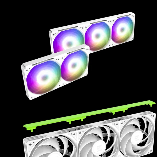 Система жидкостного оxлаждения белый Zalman (ALPHA2SEA24WHITE) - Фото 5