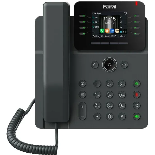 Телефон IP черный Fanvil (V62G-BLACK) - Фото 1