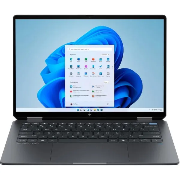 Ноутбук OmniBook Ultra Flip x360 14-fh0013ua 14" OLED, Intel U7-258V, 32GB, F1TB, Win11, сірий HP (D16C3EA)