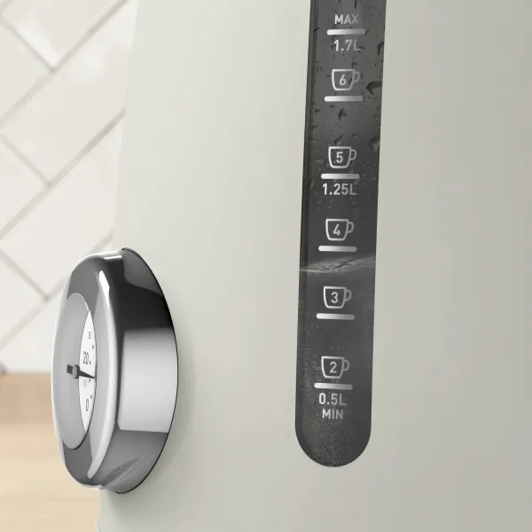 Электрочайник Soleil+ 1.7л, Strix, пластик, бежевый Tefal (KO355AE0) - Фото 10