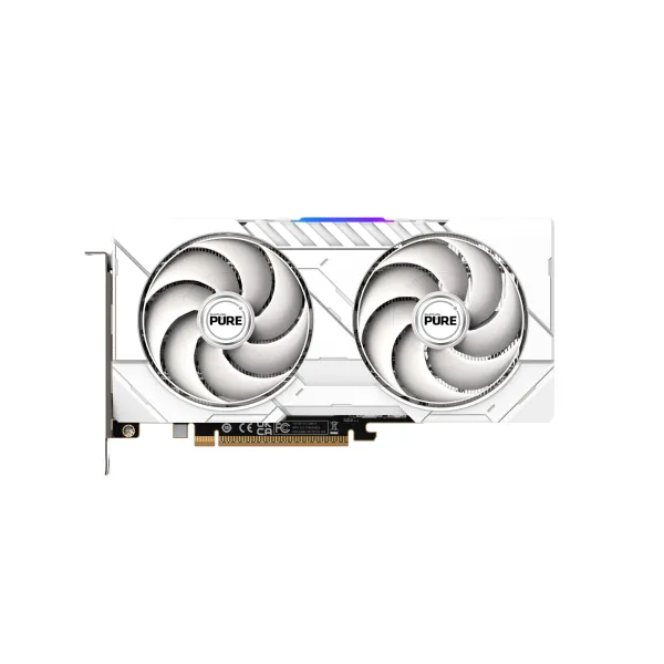 Видеокарта Radeon RX 9060 XT 16GB GDDR6 PURE GAMING OC белый SAPPHIRE (11350-02-20G)