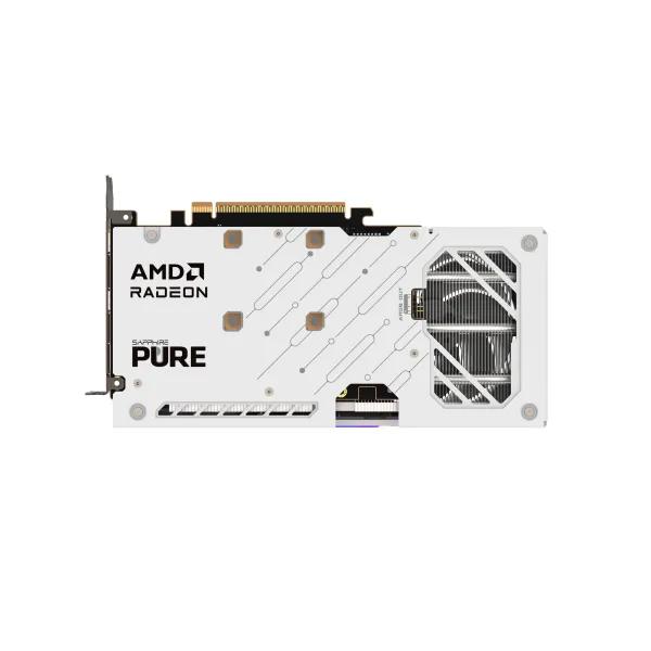 Видеокарта Radeon RX 9060 XT 16GB GDDR6 PURE GAMING OC белый SAPPHIRE (11350-02-20G) - Фото 1