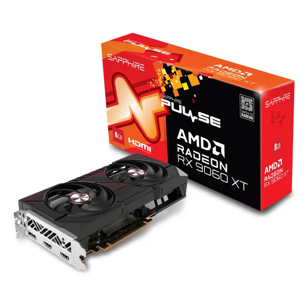 Видеокарта Radeon RX 9060 XT 8GB GDDR6 PULSE GAMING OC SAPPHIRE (11350-04-20G) - Фото 5