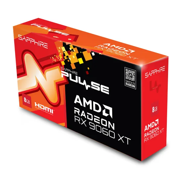 Видеокарта Radeon RX 9060 XT 8GB GDDR6 PULSE GAMING OC SAPPHIRE (11350-04-20G) - Фото 6