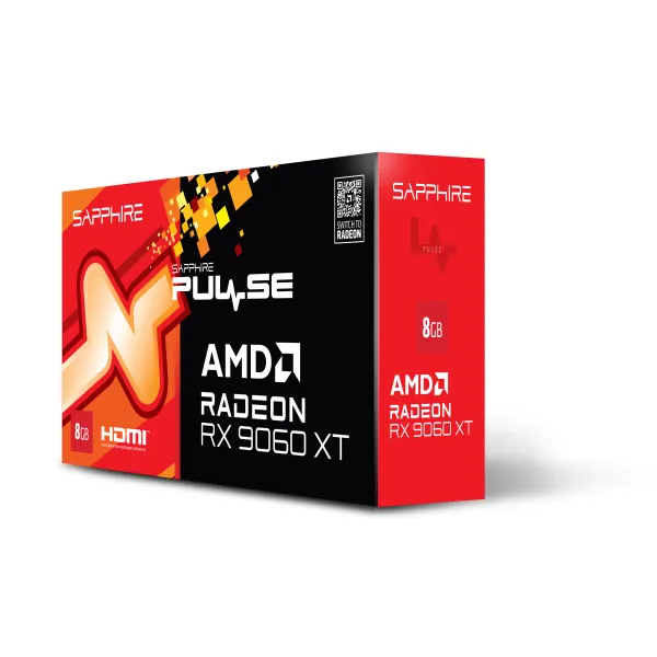Видеокарта Radeon RX 9060 XT 8GB GDDR6 PULSE GAMING OC SAPPHIRE (11350-04-20G) - Фото 7
