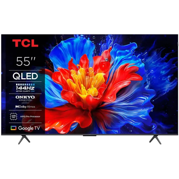 Телевизор 55" QLED 144Hz Google TV Titan TCL (55T8C)