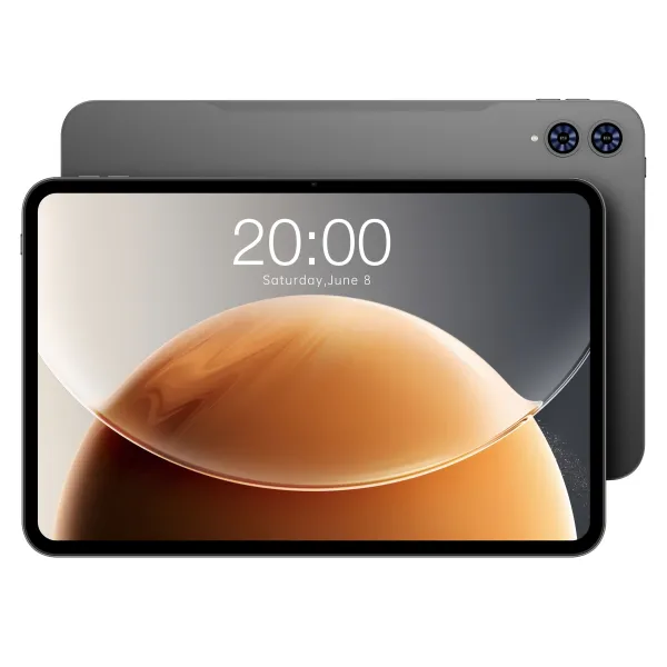 Планшет T65 13.4" 8ГБ, 128ГБ, LTE, 8000мА•ч, Android, сірий Teclast (6940709687758)