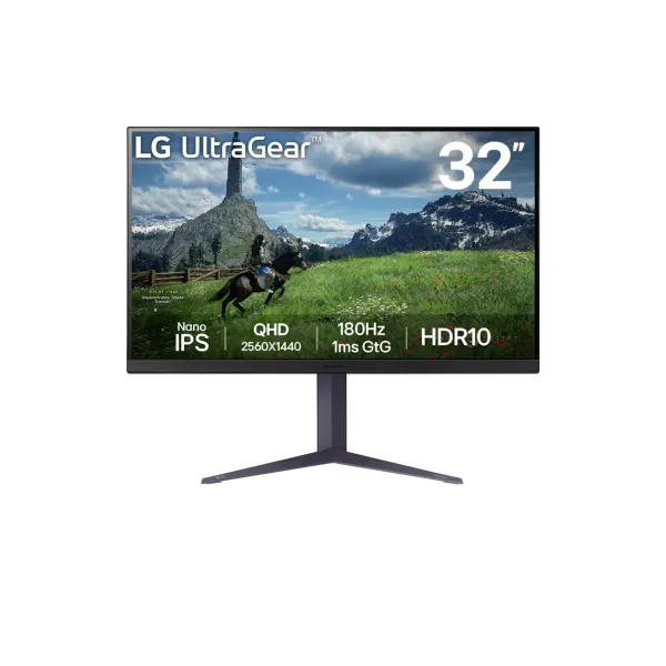 Монітор 31.5"32GS85Q-B, NanoIPS, 180Hz LG (32GS85Q-B) - Фото 2