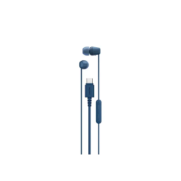 Наіушники USB-C IER-EX15C Mic, сині Sony (IEREX15CL.E)