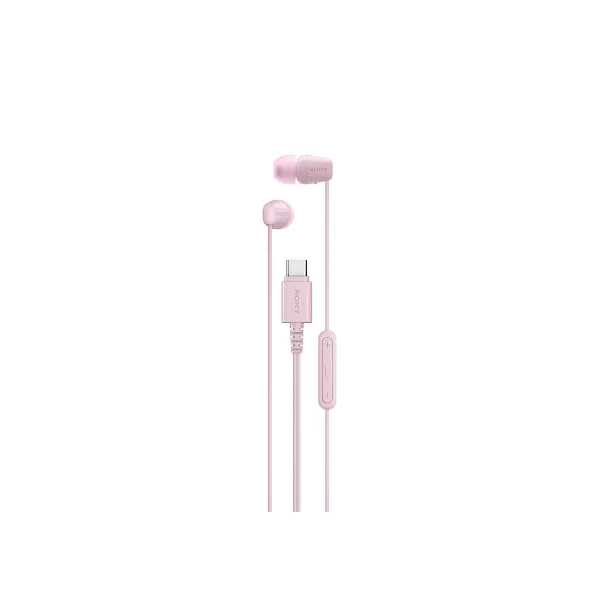 Навушники USB-C IER-EX15C Mic, рожеві Sony (IEREX15CP.E)