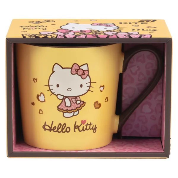 Чашка керамическая 400 мл, подарочная коробка Hello Kitty, HK-4 Kite (HK25-216-4) - Фото 4