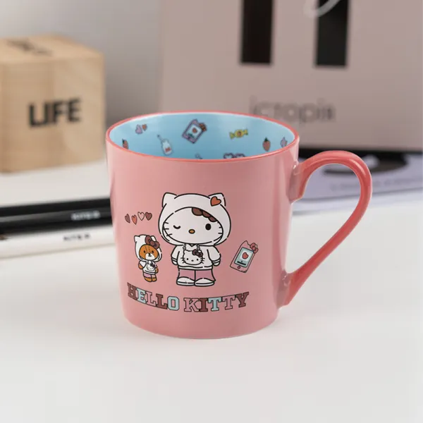 Чашка керамическая 400 мл, подарочная коробка Hello Kitty, HK-5 Kite (HK25-216-5) - Фото 3