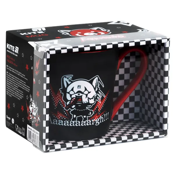 Чашка керамическая 400 мл, подарочная коробка Aggretsuko, AR-1 Kite (AR25-216-1) - Фото 4