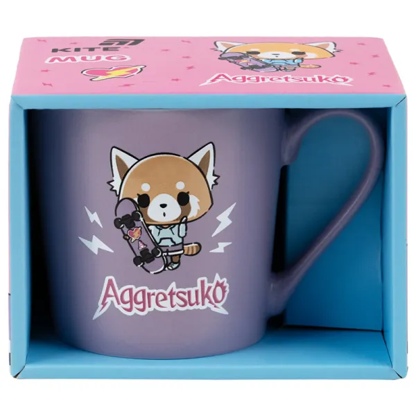 Чашка керамическая 400 мл, подарочная коробка Aggretsuko, AR-2 Kite (AR25-216-2) - Фото 7