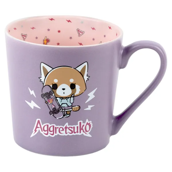 Чашка керамическая 400 мл, подарочная коробка Aggretsuko, AR-2 Kite (AR25-216-2) - Фото 1