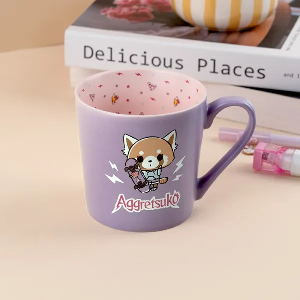 Чашка керамическая 400 мл, подарочная коробка Aggretsuko, AR-2 Kite (AR25-216-2) - Фото 3