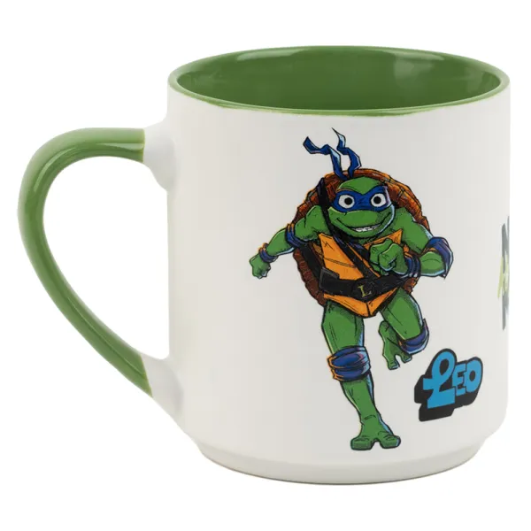 Чашка керамическая 350 мл, подарочная коробка Teenage Mutant Hero Turtles, NT Kite (NT25-215) - Фото 2