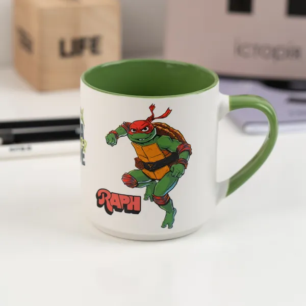 Чашка керамическая 350 мл, подарочная коробка Teenage Mutant Hero Turtles, NT Kite (NT25-215) - Фото 3