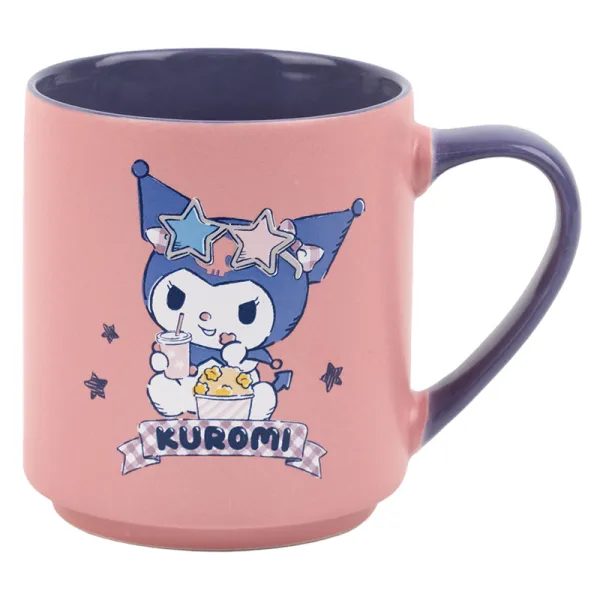 Чашка керамическая 350 мл, подарочная коробка Kuromi, HK-3 Kite (HK25-215-3) - Фото 1