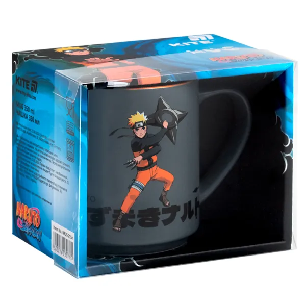 Чашка керамическая 350 мл, подарочная коробка Naruto, NR-1 Kite (NR25-215-1) - Фото 4