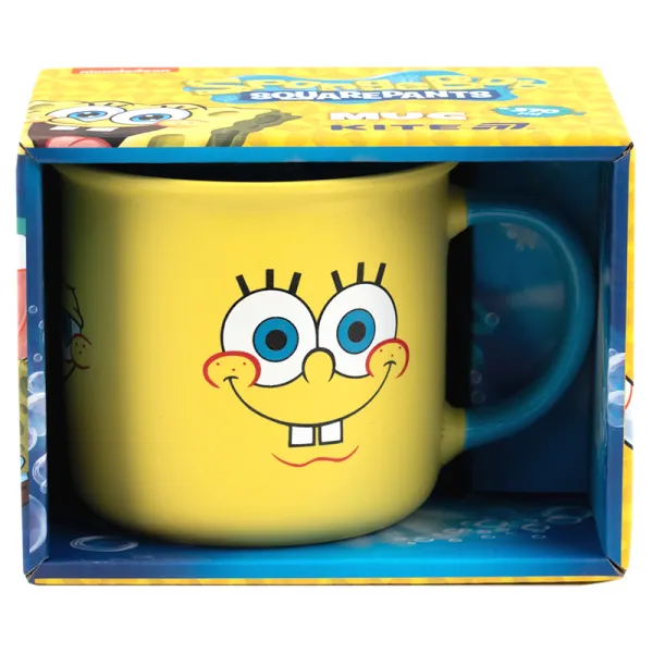 Чашка керамическая 370 мл, подарочная коробка SpongeBob, SB-1 Kite (SB25-217-1) - Фото 2
