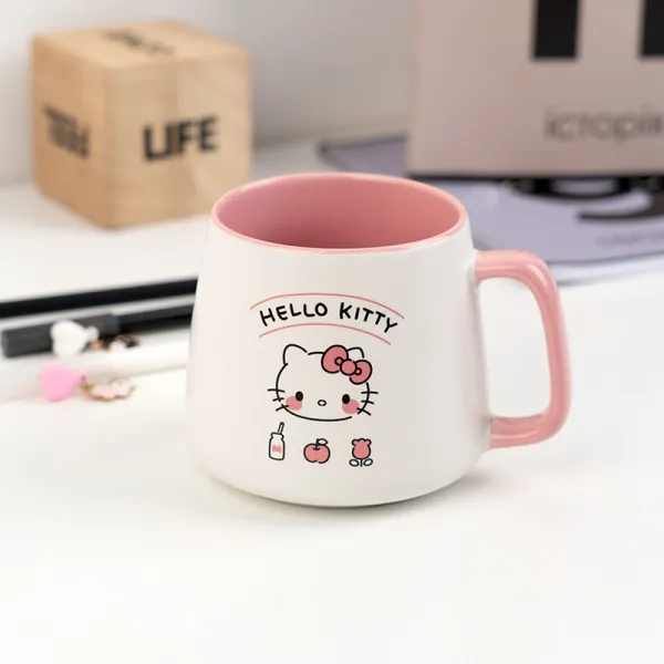 Чашка керамическая 350 мл, подарочная коробка Hello Kitty, HK-2 Kite (HK25-218-2) - Фото 3