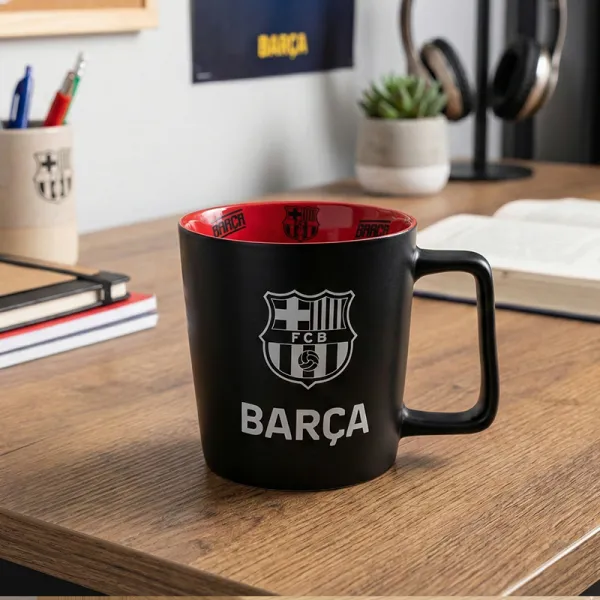 Чашка керамическая 390 мл, подарочная коробка FC Barcelona, BC Kite (BC25-212) - Фото 3