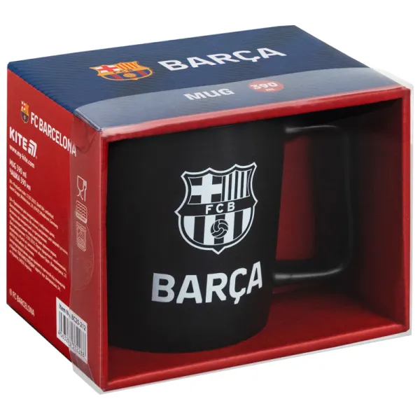 Чашка керамическая 390 мл, подарочная коробка FC Barcelona, BC Kite (BC25-212) - Фото 4