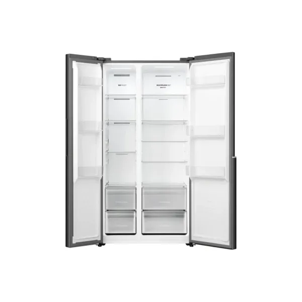 Холодильник 179х62х92см, 345(186)л, А+, NF+, инв., черный Gorenje (NRS917E41BX) - Фото 7