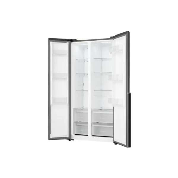 Холодильник 179х62х92см, 345(186)л, А+, NF+, инв., черный Gorenje (NRS917E41BX) - Фото 9