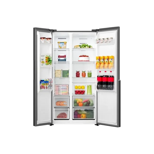 Холодильник 179х62х92см, 345(186)л, А+, NF+, инв., черный Gorenje (NRS917E41BX) - Фото 11