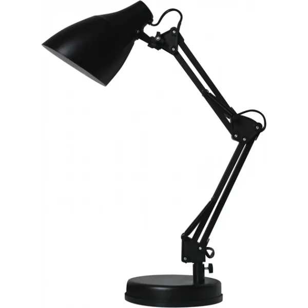 Лампа настольная Classic Pixar E27, чёрная Panan Osram (4099854475788) - Фото 10