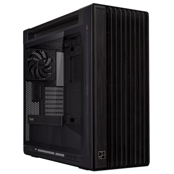 Корпус PROART PA602 WOOD TG PWM BLACK ASUS (90DC00J0-B09010)