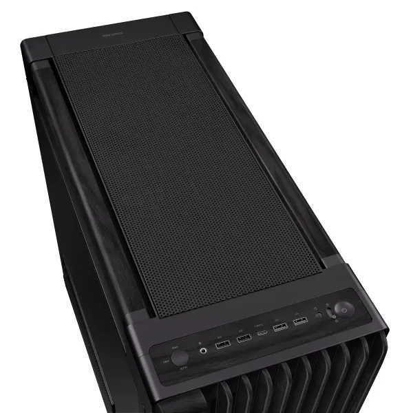 Корпус PROART PA602 WOOD TG PWM BLACK ASUS (90DC00J0-B09010) - Фото 6