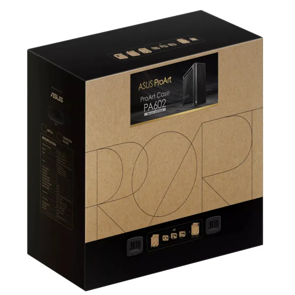 Корпус PROART PA602 WOOD TG PWM BLACK ASUS (90DC00J0-B09010) - Фото 19