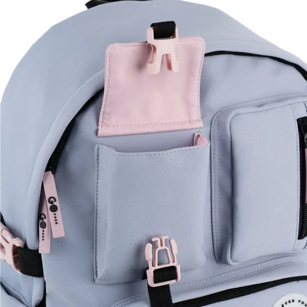 Рюкзак шкільний підлітковий GoPack Education Teens 2500L Сірий (GO26-2500L-1) - Фото 9