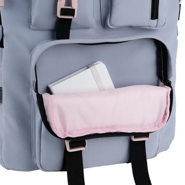 Рюкзак шкільний підлітковий GoPack Education Teens 2500L Сірий (GO26-2500L-1) - Фото 12