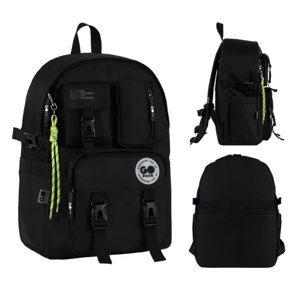 Рюкзак шкільний підлітковий GoPack Education Teens 2500L Чорний (GO26-2500L-3) - Фото 5