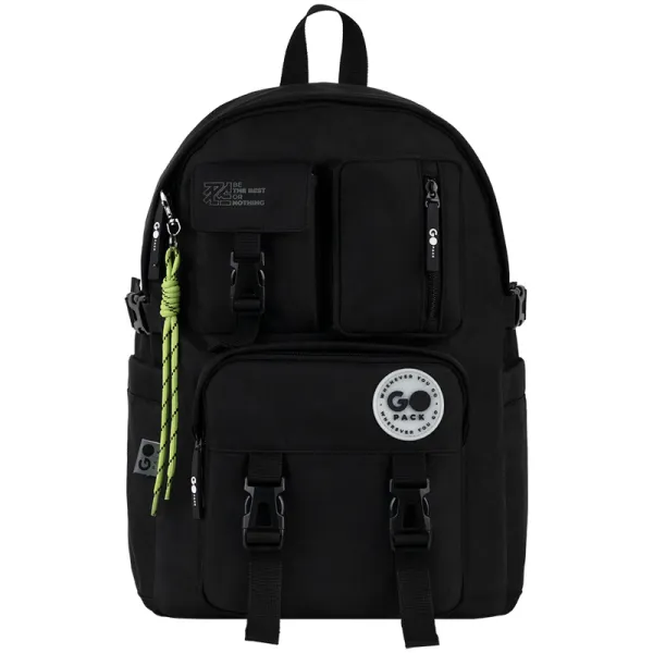 Рюкзак шкільний підлітковий GoPack Education Teens 2500L Чорний (GO26-2500L-3) - Фото 2
