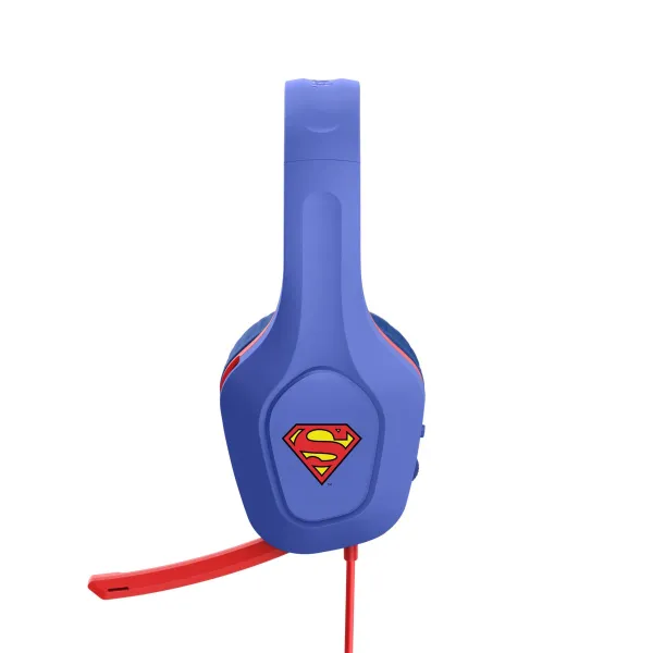 Гарнитура проводная 3.5мм GXT415SM Zirox Superman edition, синяя Trust (25738_TRUST) - Фото 6