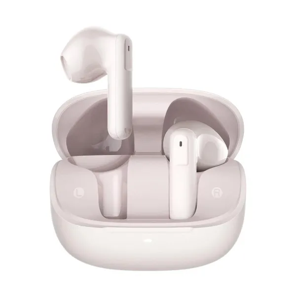 Наушники беспроводные BT 5.4 TWS Earbuds 5, ENC, IPX4, SBC, AAC, Touch control, светло-розовые Mibro (XPEJ014P)