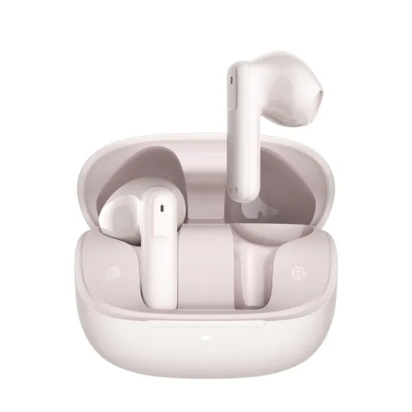 Наушники беспроводные BT 5.4 TWS Earbuds 5, ENC, IPX4, SBC, AAC, Touch control, светло-розовые Mibro (XPEJ014P) - Фото 2