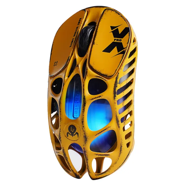 Мышь BT/WL/USB-A RGB Mercury X, Battle-Worn Yellow GravaStar (GS_X_YLW) - Фото 3